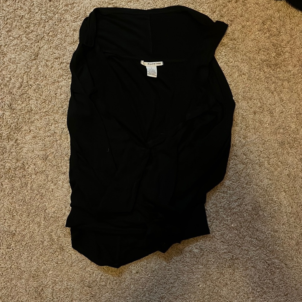 Black flowy cardigan